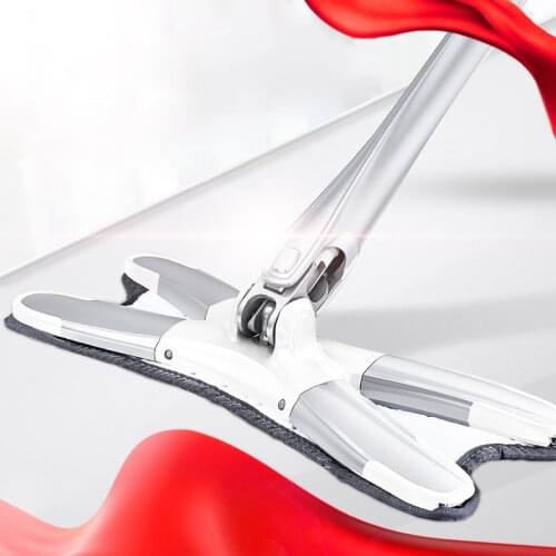 YOREDE X-type Hand-Free Wring Mop For Cleaning Floors Practical Household Cleaning Products Self Spin Mop For Home And Kitchen