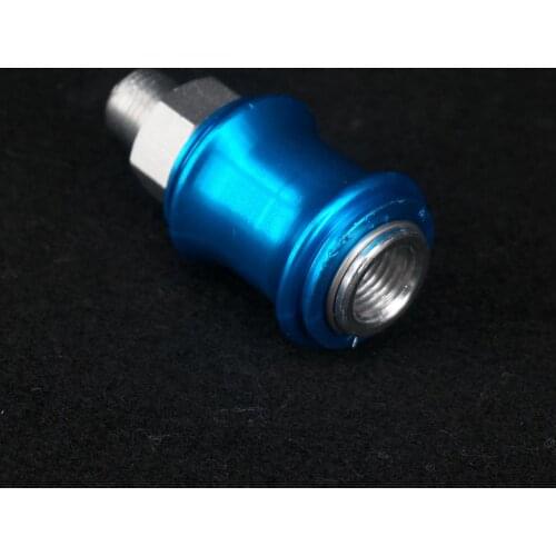 HSV-08 1/4" Sliding Switch Hand Push Valve Pneumatic Flow Control Manual Slide Valve