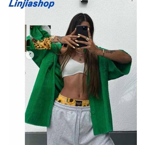 Linjiashop Women's Corduroy Shirts