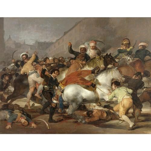 Wholesale oil painting # Napoleon Bonaparte Part of the Napoleonic Wars Peninsular War print painting on canvas