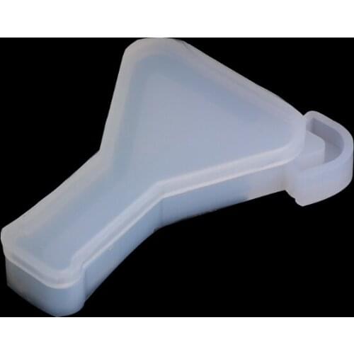 Transparent Silicone Pendant Mould Resin Hourglass Mudboard DIY Jewelry Making Tool Fondant Cake