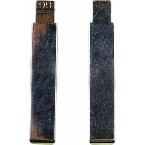 HU83 Key Blade Blank 99# Flip Remote Car Key Blank For Citroen For Peugeot 508 2008 3008 With Groove