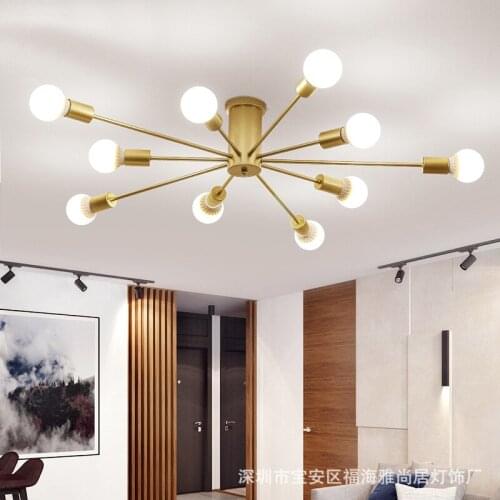 Modern ventilador de techo ceiling chandelier lamparas de techo colgante moderna living room bedroom Ceiling Ligting