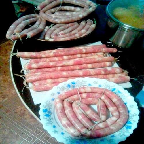 9Pcs/Bag Total 2.7 Meter Diameter 15mm Sausage Tube Casing for Sausage Maker Machine Sausage Packaging Tools Inedible Casings