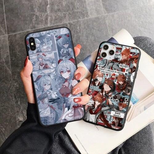 For Huawei P30 P20 P40 Lite E Pro P Smart 2021 Y9 Prime Y6 Y7 2019 Mate 20 Lite Honor 10i 20 Pro 8X 10 Genshin Impact Anime Case