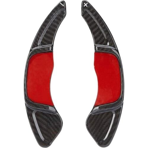Carbon Fiber Steering Wheel Shift Paddle Shift Extension For-VW Golf 7 MK7 Scirocco-Polo GTI