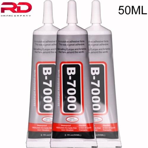 50ML b7000 glue Mobile phone touch screen Superglue b-7000 adhesive telephone glass glue repair point diamond jewelry DIY glue