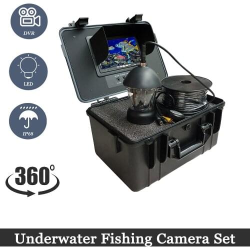 7inch Underwater Fish Finder Waterproof Camera with 20m Cable for Sea/Lce/Lake Fishing Video Camera