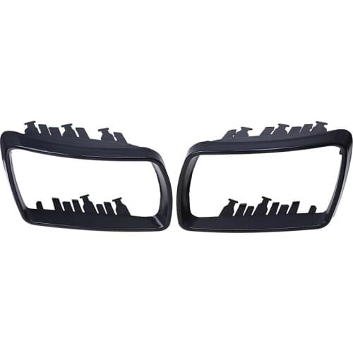 Abs Rear View Side Mirror Cover Trim Frame Decoration,Door Wing Mirror Cover For Bmw X5 E53 3.0D/3.0I/4.4I 2000-2006 Rearview