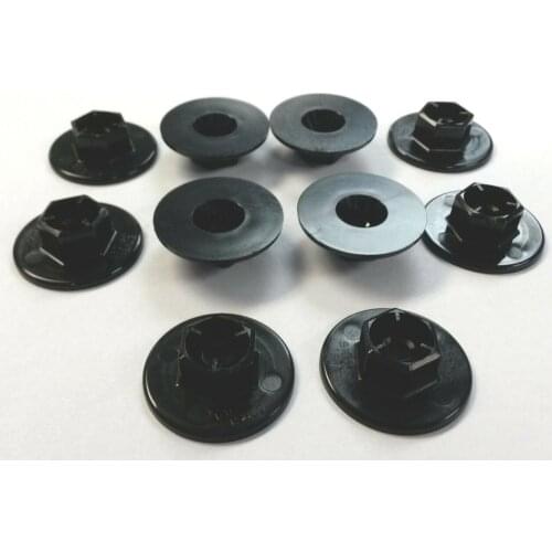 Car Fender Flares Mud Flaps Splash Guard Wheel Arch Bumper Panel Fastener Clip Unthreaded Nuts For Hyundai Elantra Tucson Kia