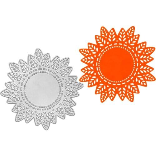 Julyarts Circular Background Metal Cutting Dies For Scrapbooking New 2021 Metal Cutting Dies Greeting Card Handmade NEW