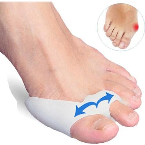Putimi 1Pair Bunion Corrector Halux Valgus Toe Straightener Separators Foot Protector Soft Silicone Gel Foot Care Pedicure Tools