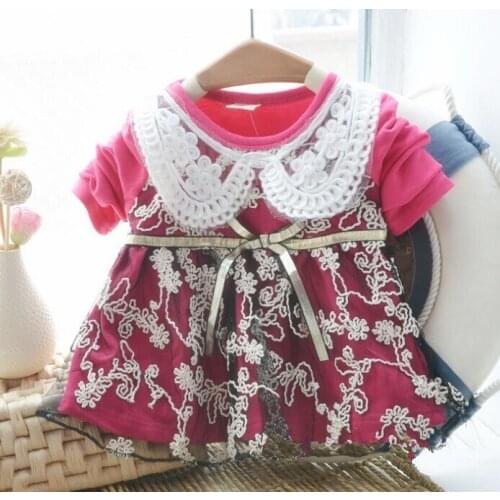 1piece /lot) 100% cotton 2020 new sweet baby girl lace outwear