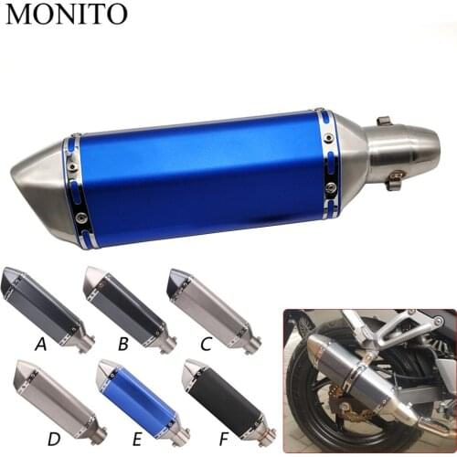 LJMOTOP Exhaust Pipes And Mufflers For Motorcycles