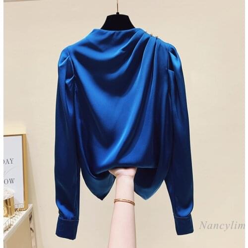 Блузки на пуговицах NANCYLIM China At AliExpress