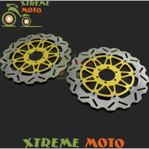 Motorcycle Front Floating Brake Disc Rotor For FZR1000 EX-UP GENESIS XJR1200 Ducati Supersport 400 600 Multistrada Dark 620