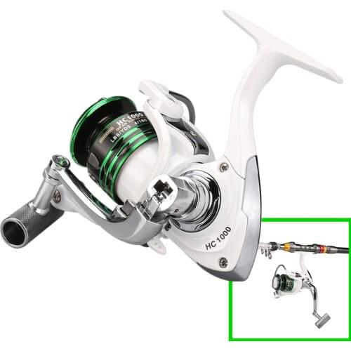 Professional Fishing Reel Metal Fishing Reel With Can Change Handle HC1000-7000 Series Spinning Lines Fishing Ice Fishing Wheel