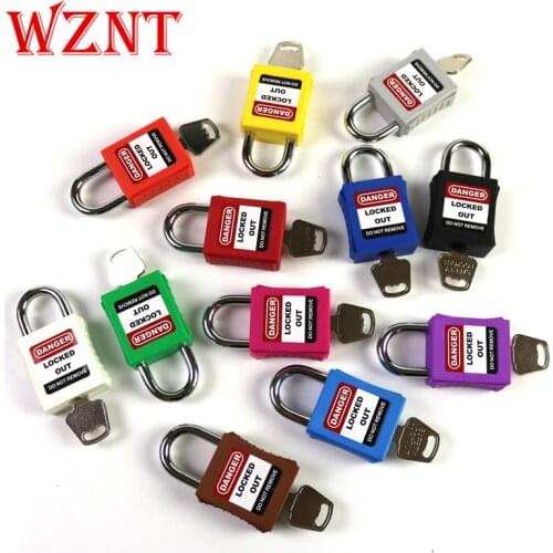NT-A25S 25MM color keyed different safety padlock