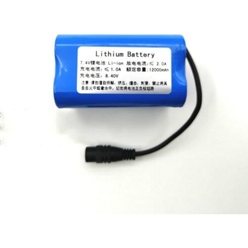 7.4v12000mAh Battery Replacement for Fishing Bait Boat For V18 GPS Fishing Bait Boat