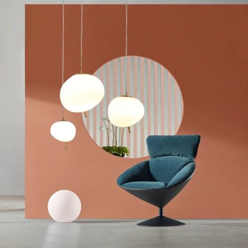 Nordic Modern Pendant Lights For Dining Room Bedroom Decor Luminaire Suspension Loft Lamp E27 Glass Hanglamp Kitchen Fixtures