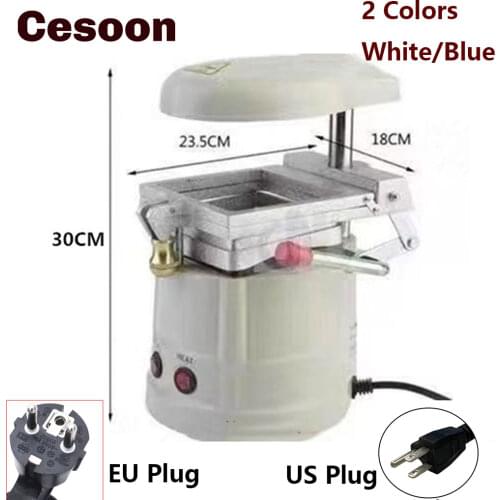 Cesoon Dental Vacuum Forming Molding Machine Orthodontic Retainer Former Heat Thermoforming Lab Equipment
