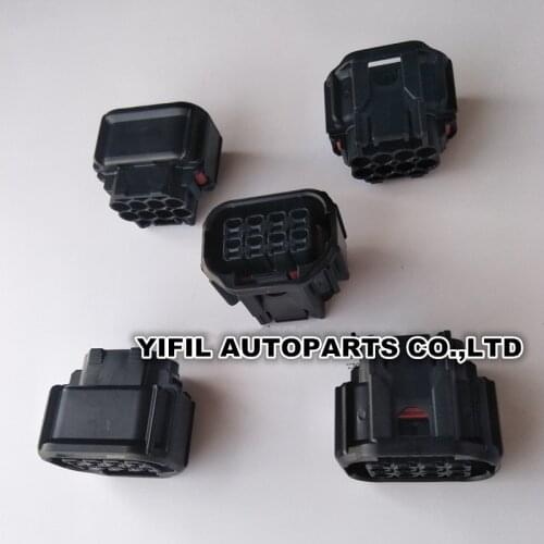 5/10/20/50/100pcs 8 Pin/Way Female Waterproof Connector LED Headlight Speaker Plug For Honda Civic Odyssey XRV VEZEL 6189-7423