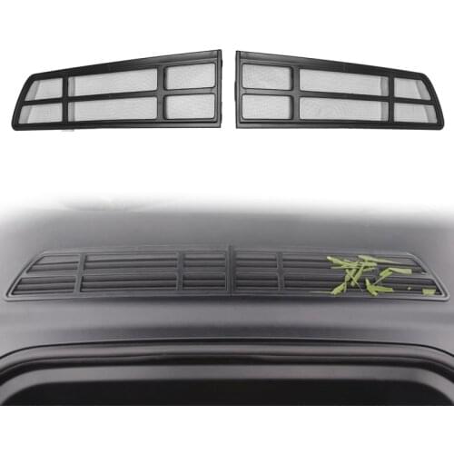 Front Trunk Air Conditioning Air Insert Net Screening Mesh Cover Trim Fit for Tesla Model Y 2021 Protection Kit