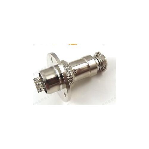 1pc GX16 16mm 2/3/4/5/6/7/8/9Pins Round Disc Flange Panel Male Female Socket Aviation Plug Connector