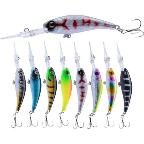 1PCS Minnow Fishing Lure 10cm 7.8g Sinking Hard Bait Wobbler Jig Bait Crankbait Carp Striped bass Pesca Fishing tackle SwimBait