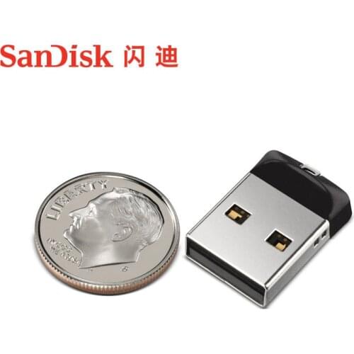 100% Original USB 2.0 SanDisk Original CZ33 Mini Pen Drives 64GB 32GB 16GB USB Flash Drive Stick U Disk USB Key pend