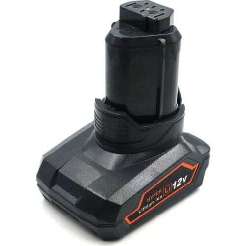 4.0Ah 18650 battery RID12B Li Battery 12V Replacement for Ridgid 12V Battery AC82008 130188001/AEG L1215 L1215R L1230 R86048