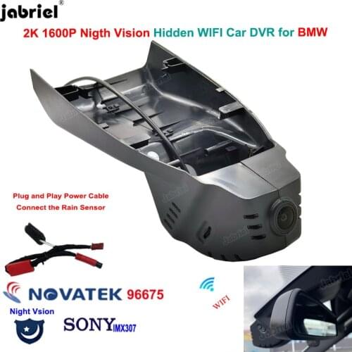 2K Dash Cam 1600P Car Dvr Recorder For BMW 2/3/4/5 Series F45 F32 F33 F36 F10 F34 f20 For BMW X5 F15 X6 F16 X4 F26 X3 F25 X1 F48