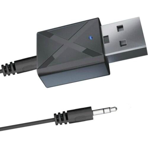 Bluetooth 5.0 Receiver Transmitter 2in1 3.5mm AUX Bluetooth 5.0 Adapter For Headphone Speaker Wireless Audio Transmitter TV