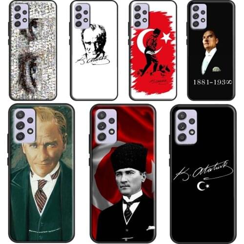 Mustafa Kemal Ataturk For Samsung Galaxy A12 A32 A52 A72 A51 A71 A31 A11 A02S A20S A50 A70 A20e A21S Phone Case