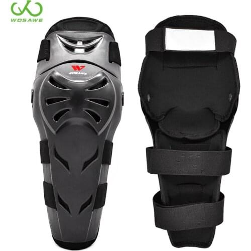 WOSAWE Teenager Motocross Knee Pads Gear Set Ski Snowboard Hockey Roller MTB Sports Racing Elbow Protector Suit Moto Equipments