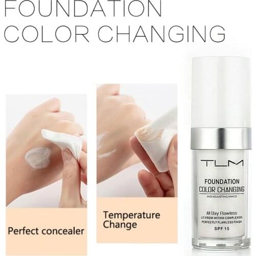 30ML Cosmetics Primer Magic Color Changing Foundation Cream Skin Tone Concealer Makeup Cosmetic Lasting Skin Care