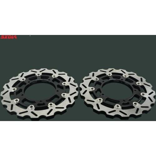 Motorcycle Floating Brake Discs Rotor For YAMAHA FZ1 2006-2013 FZ1-S FAZER 2006-2013 YZFR1 YZF R1 YZF-R1 2004 2005 2006