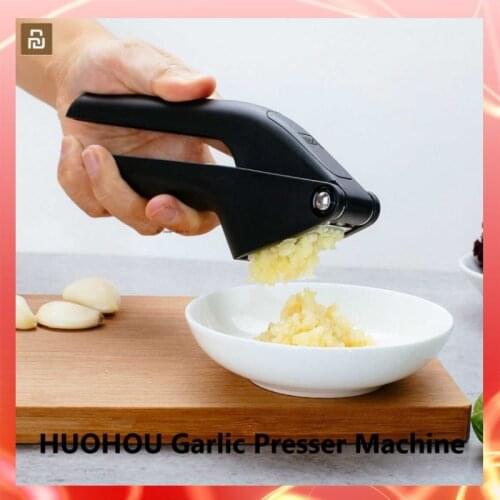 Mijia HUOHOU Garlic Presser Machine Manual Garlic Crusher Kitchen Tool Chopper Fruit Vegetable Squeeze Tool