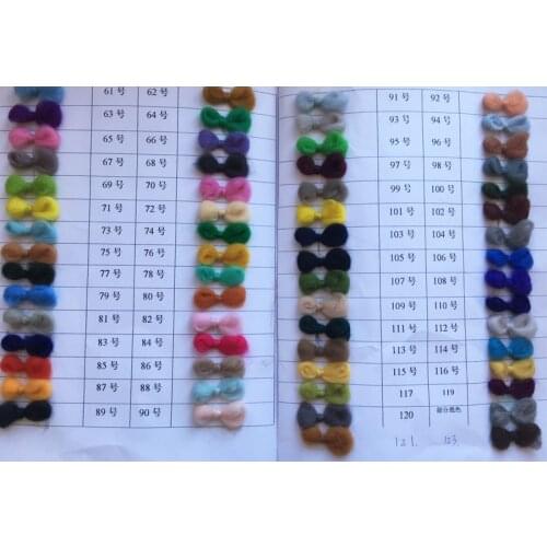 5g wool roving needle felting wool 66S wool felt wool 123 colour Please leave a message color number for any choice of color