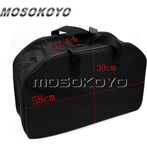 Black Tour Paks Liner Bag Saddleman Soft Tour Pack 23" Bag for Harley Touring FLH FLTR FLHX FLHT 1993-2013