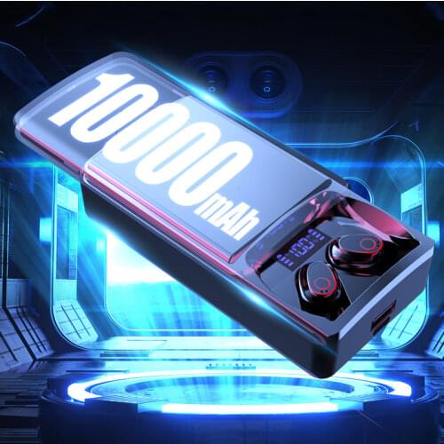 TWS Wireless Bluetooth-Compatible 5.1 Earphones 10000mAh Charging Box Wireless Headphones HiFi Stereo Sports Earbuds Headsets