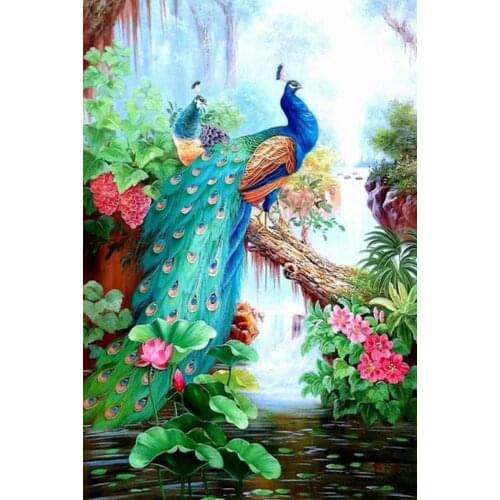Animal Diamond painting Peacock 5D Diamond embroidery Diy Painting , Diamond Embroidery, Home Decoration for christmas gift zx