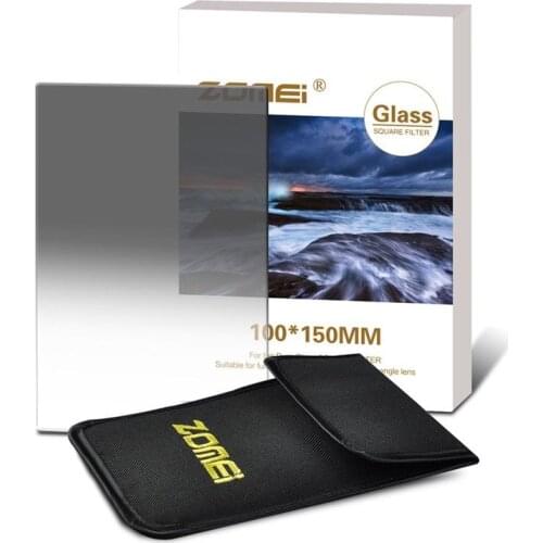 ZOMEI 150 100mm Camera Filter Import Optical Glass Square Gradual Neutral Density ND2 4 8 Filter for Cokin Z DSLR