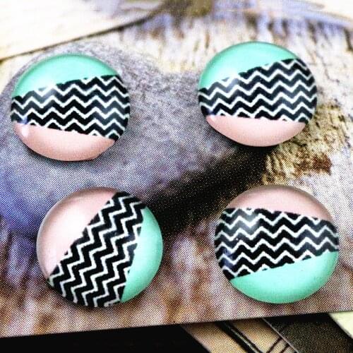 20pcs 12mm Handmade Photo Glass Cabochons E7-73