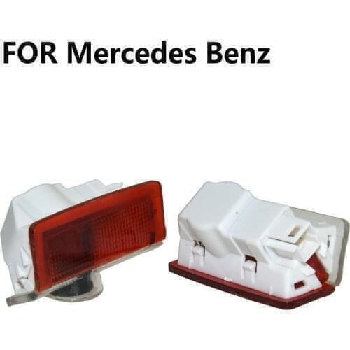 Car Led Door Light Auto Logo Emblem Welcome Lights Laser Projector Lamp for Mercedes Benz AMG E C Class W205 W176 W166 W212 W213