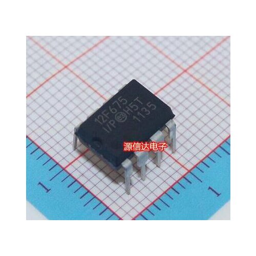 Free shipping 100PCS PIC12F675-I/P PIC12F675 DIP8
