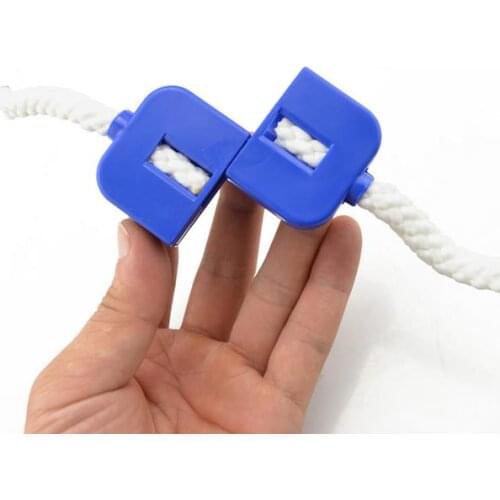 Free shipping 5pcs/lot Zig Zag Rope - Magic Tricks,Street,Mentalism,Close Up,Stage,magic for Children,Magia Toys,Joke,Gadget