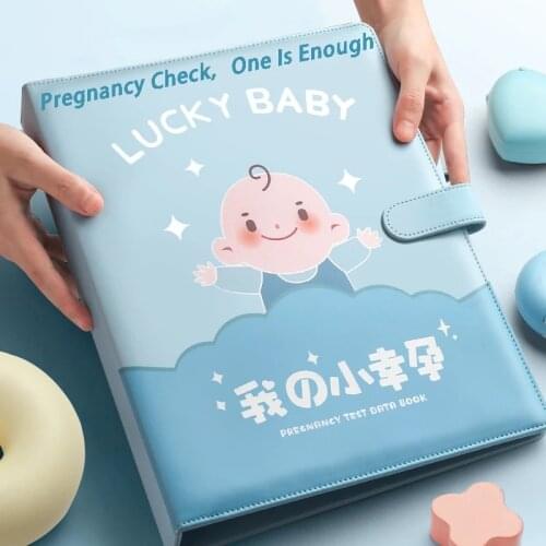 Pregnancy Check-up Information Notepad Collection Pregnant WomenTest Sheet Organize Storage Bag Medical Agenda Sheet Data Diary