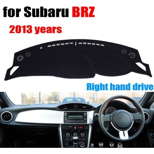 Car dashboard covers for Subaru BRZ 2013 years Right hand drive dashmat pad dash cover auto dashboard accessories