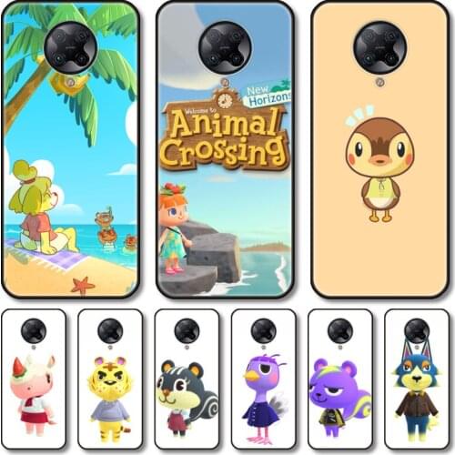 Cartoon animals Phone Case For xiaomi M2 C3 X3 F2 Lite NFC 6 5 x Poco k30 Pro Anime Black Cover Silicone Back Pretty tpu